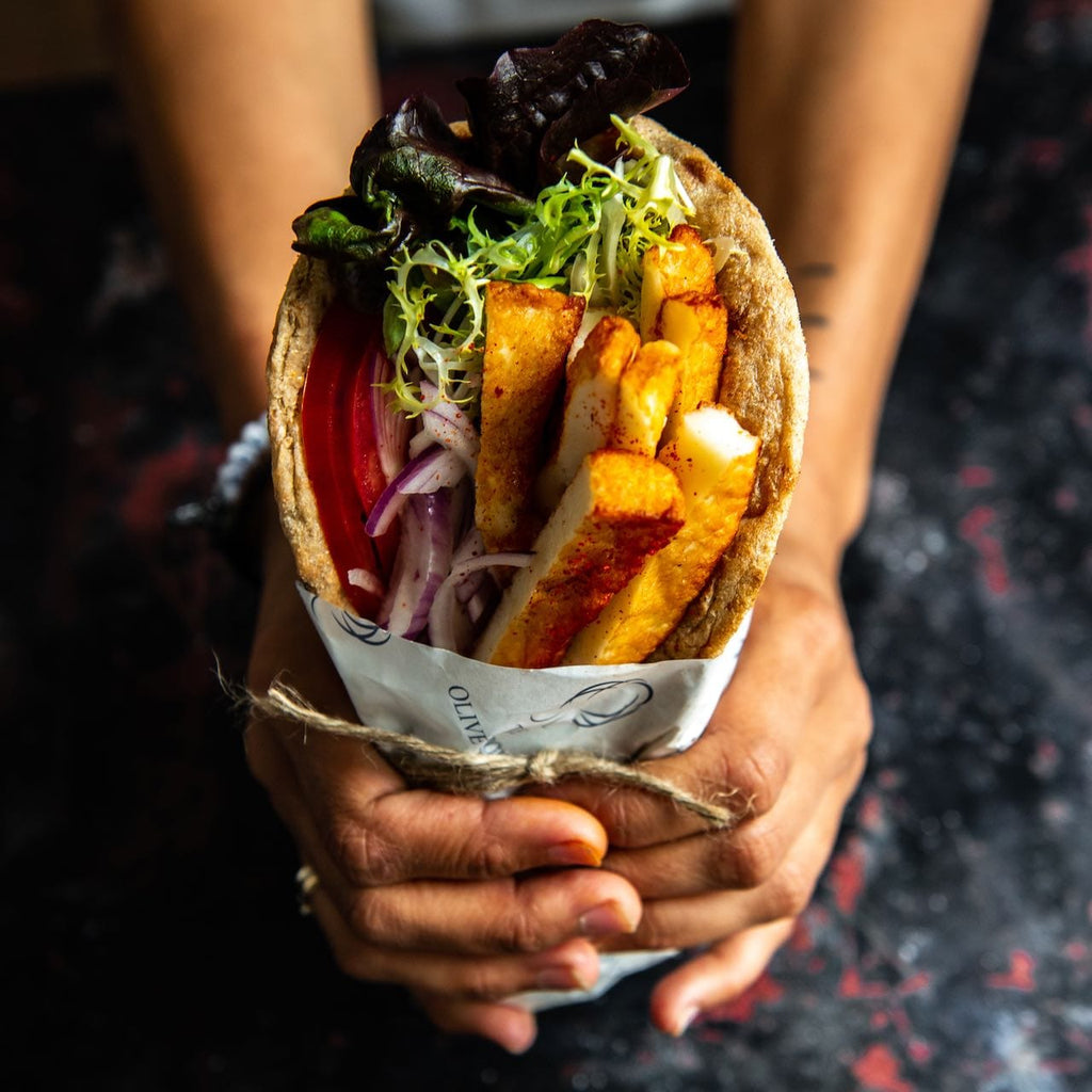 Souvlaki Halloumi